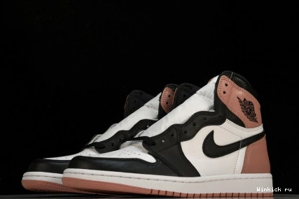 Pink Retro 1 High Rust Jordan 0905